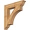 Ekena Millwork Westlake Traditional Rough Sawn Bracket, Western Red Cedar, 6"W x 34"D x 34"H BKT06X34X34WTL01RWR - alternate 1